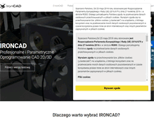 Tablet Screenshot of ironcad.pl